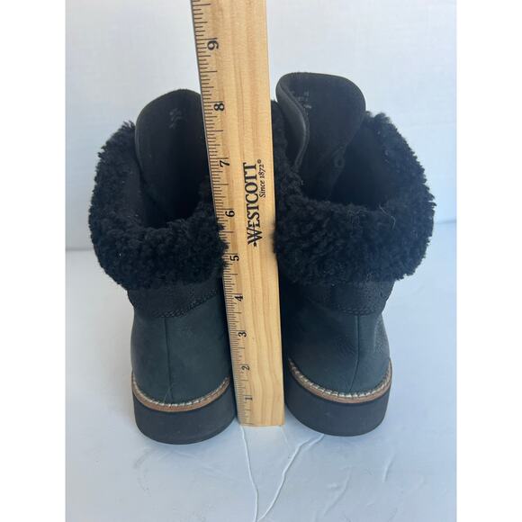 COLE HAAN BLACK LEATHER ZERO GRAND-EXPLORE WATERPROOF HIKER WINTER BOOTS SZ 10B - Picture 7 of 10